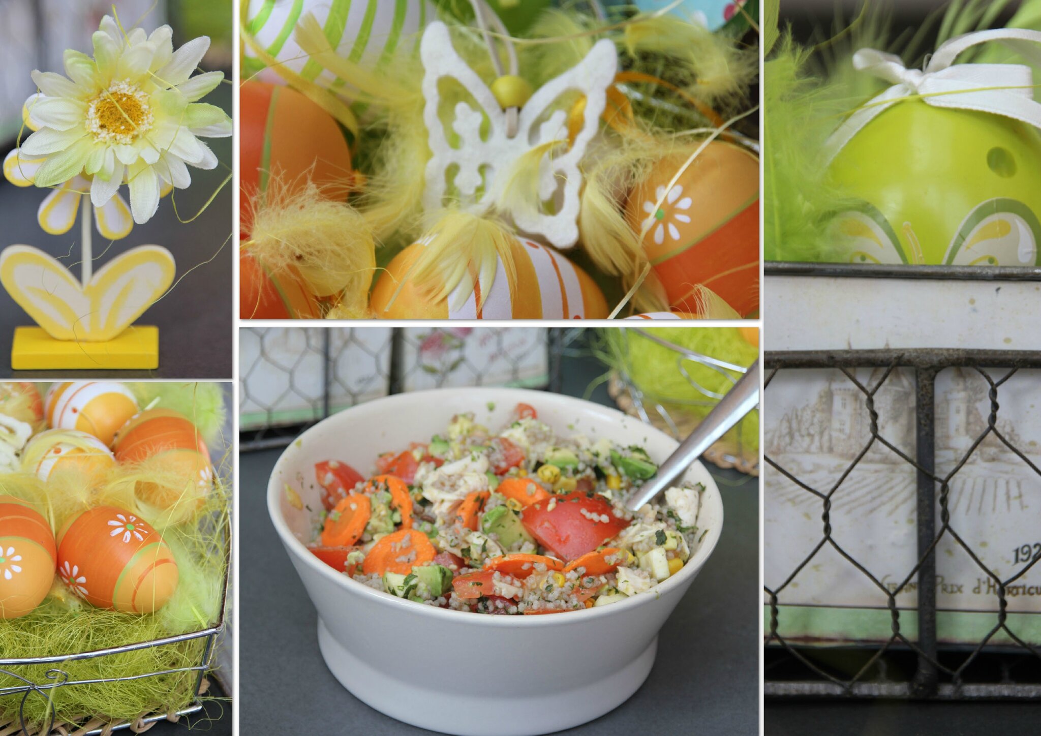 Menu salade pour remise en forme aprÃ¨s l'hiver. - Les Petits Plats de