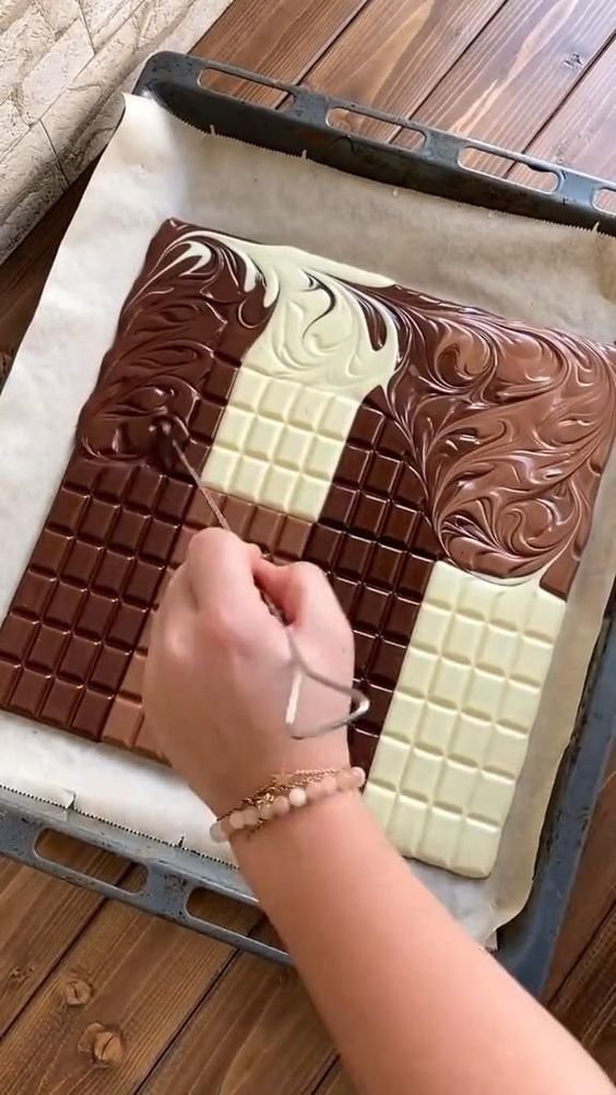 Do it yourself : une tablette de chocolat personnalisée pleine d'amour