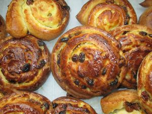 Pains aux raisins (la recette) et pâte à brioche 