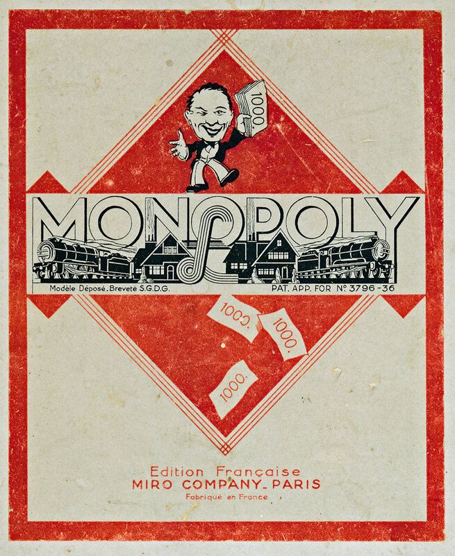 Couverture du jeu de Monopoly de Redon réduit