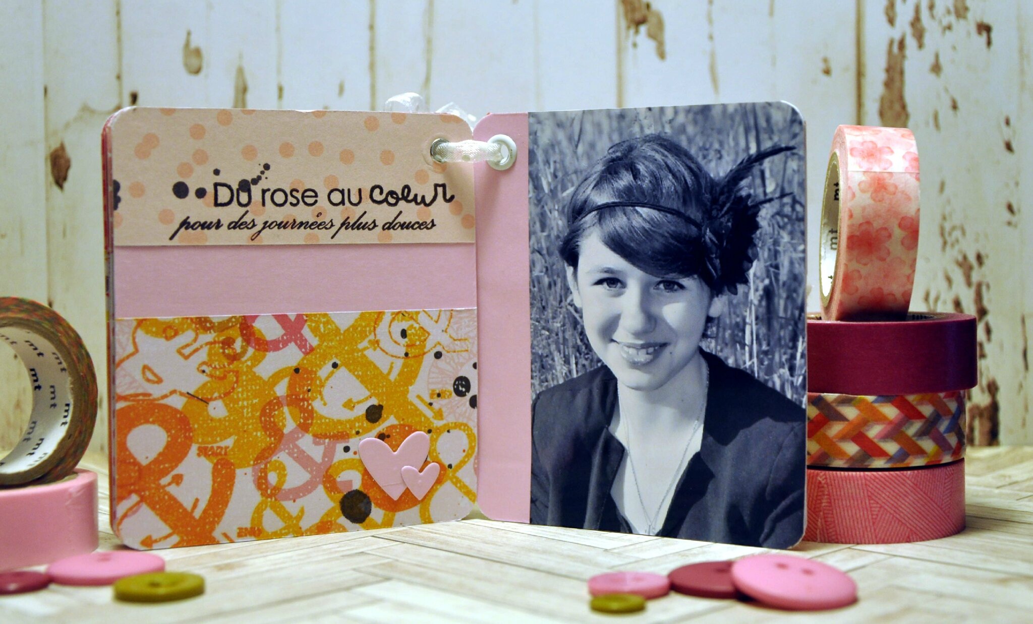 mini {moments de bonheur à partager} et tableau "pense bête" scrap at