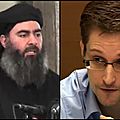 Edward snowden revealed that the leader of the islamic state of iraq and syria... [contested news]