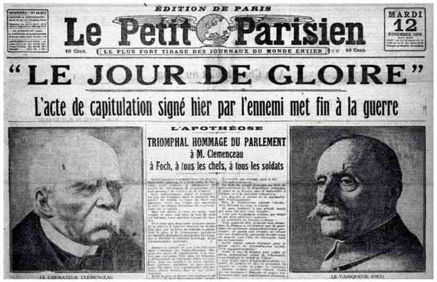 Le Petit Parisien 12 Nov 1918