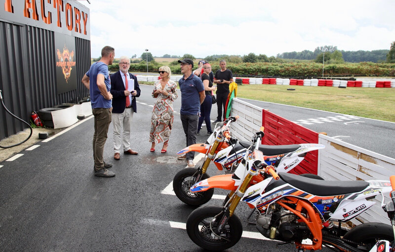 LE CIRCUIT  DE LA REINETTE REVIT GR CE AUX MINI  MOTOS  Le 