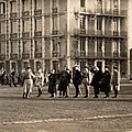 08 Caen, Quartier Claude Decaen, groupe 1933, remise de décoration 11.03.1933