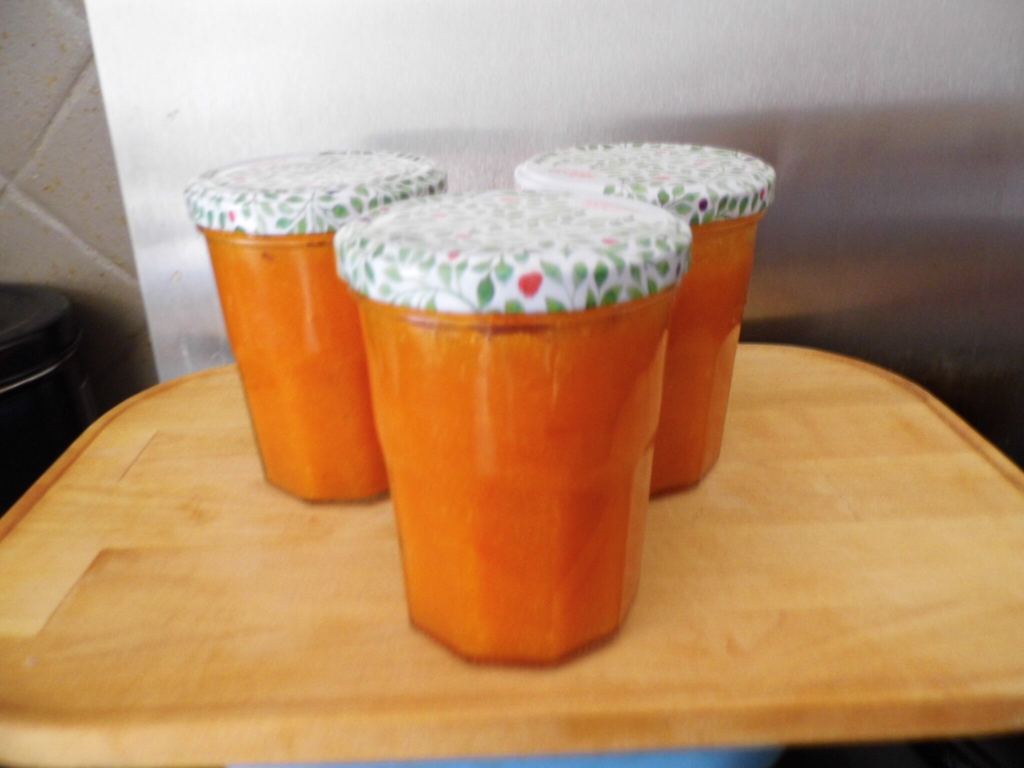 Confiture d'abricots au Cookeo