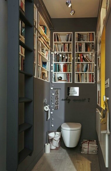 des-wc-deco-peints-en-gris-avec-niches-bibliotheque