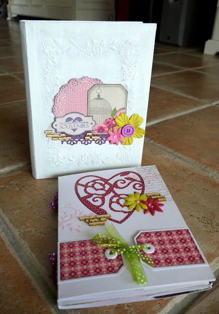 Ce Qu'il Reste De Nos Souvenirs mini album "Recueil de nos souvenirs" - le scrap de Carol