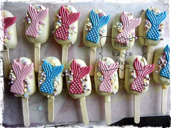 cake pops sirène prunillefee 3