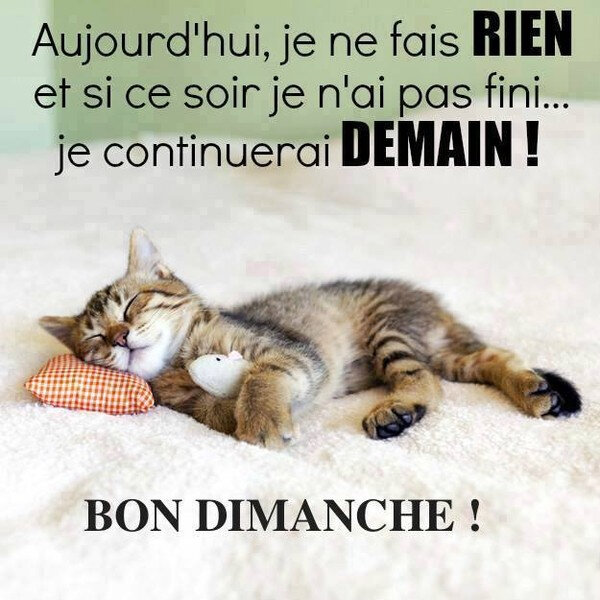 bon dimanche 3