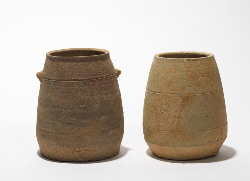 Deux petites jarres, Vietnam, période Annam (Tang), 6°-8° siècle