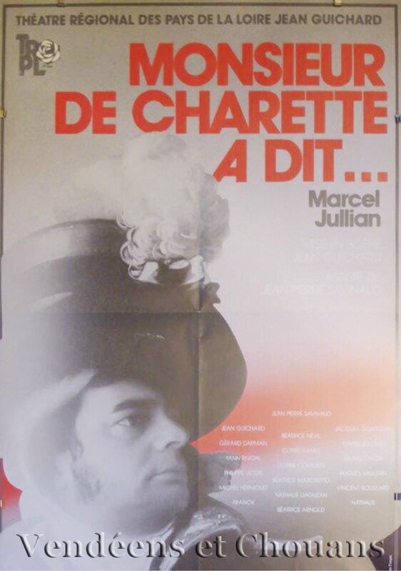 Affiche Monsieur de Charette