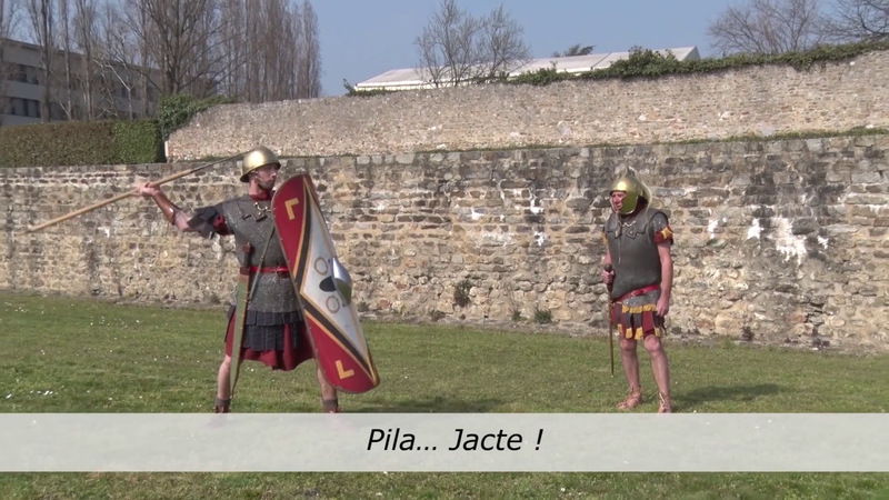 Les techniques de combat de l'armée romaine, présentées par l'association PAX AUGUSTA (10)