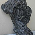 Hervé THAREL SCHMIMBLOCK'S prometheus 2012 - acrylique sur argile - 20,5cmx27cm (03)
