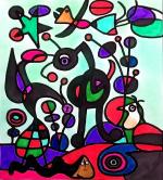 251_ Compositions abstraites_Mêlo Miro A
