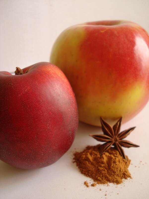 Compote Pomme Nectarine à la fleur de Badiane Pluie De Sucre