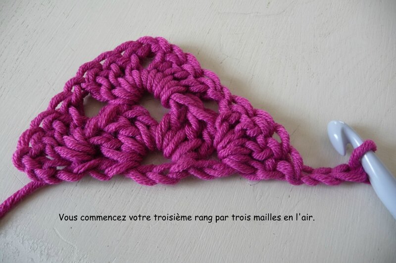 image 23 on commence le troisième rang