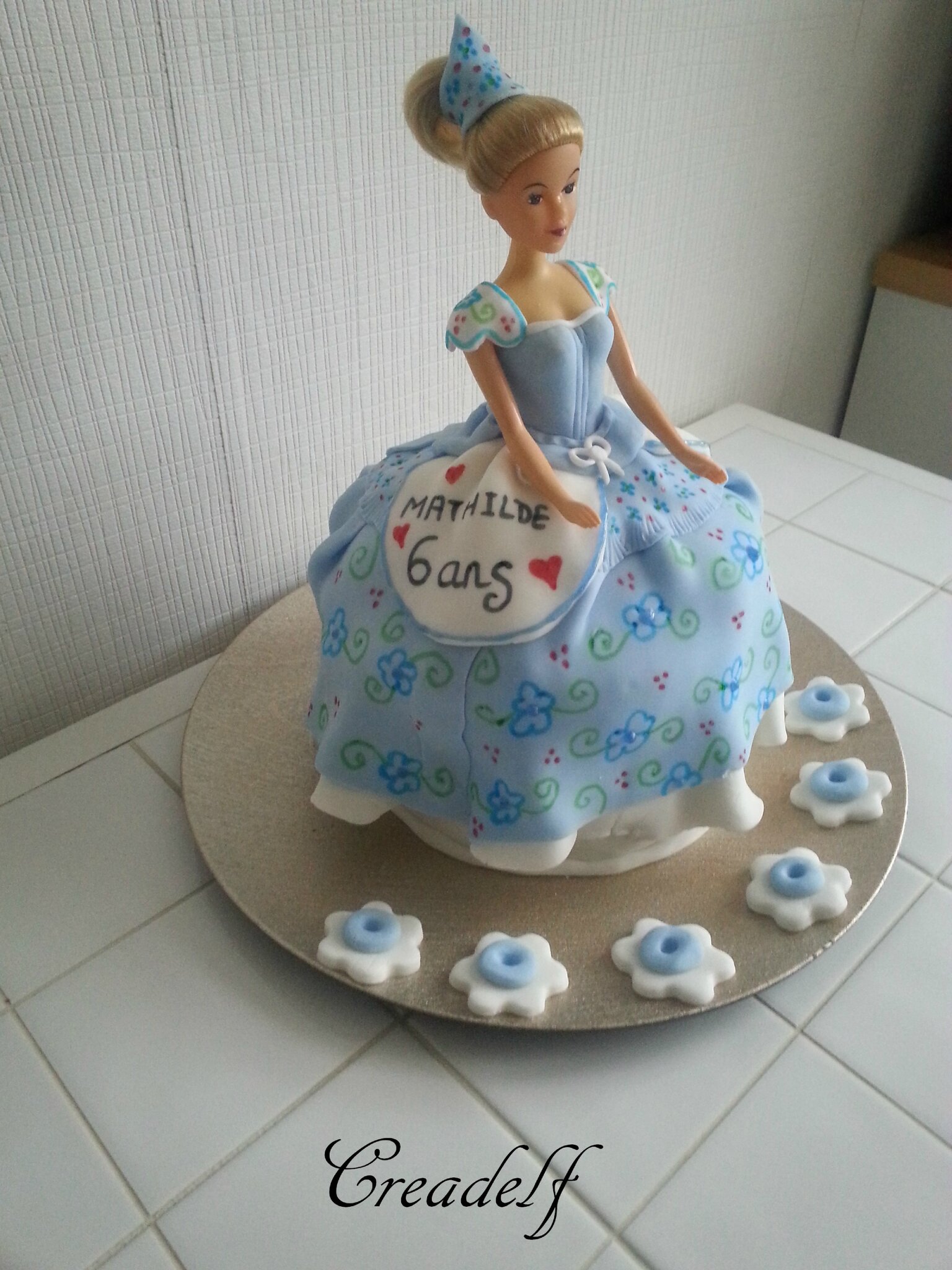 Gateau D Anniversaire P A S Cendrillon Creadelf