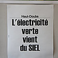 L'électricité verte vient du siel labergement-sainte-marie doubs syndicat intercommunal electricité