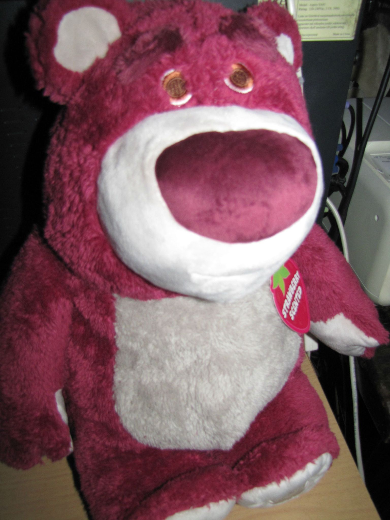 Peluche Lotso (Toy Story 3). - Mes collections (DISNEY & cie)