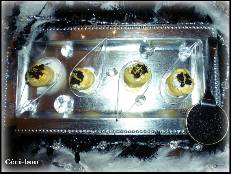 Rattes au caviar