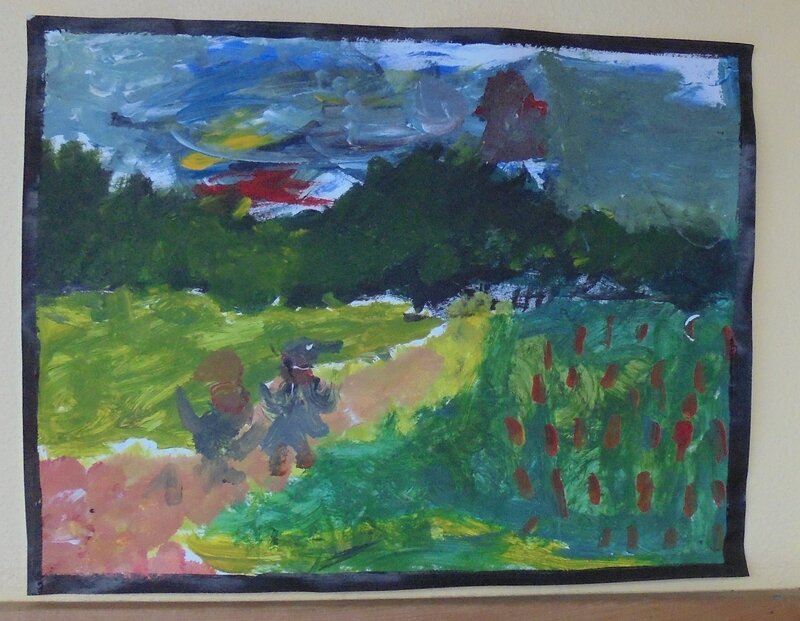 retour de l'école