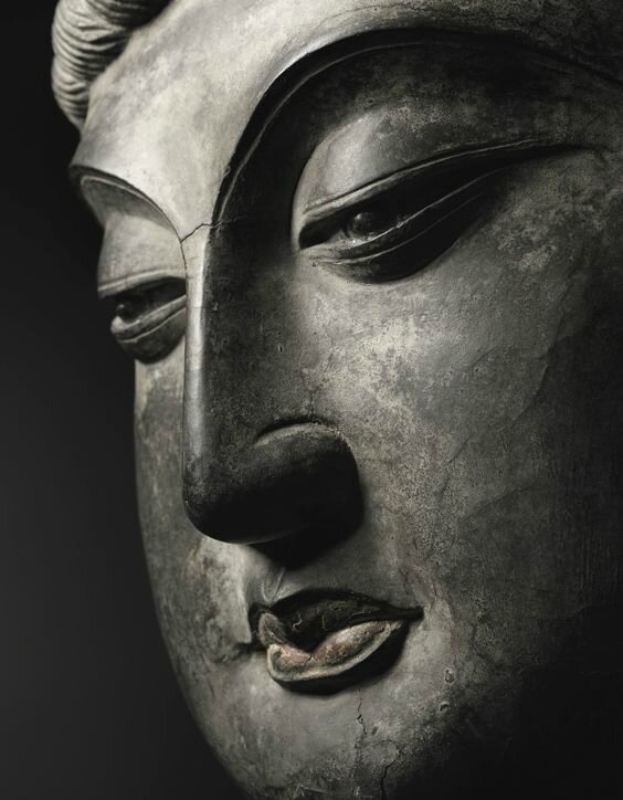 A Magnificent And Extremely Rare DryLacquer Head Of Avalokitesvara