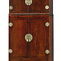 A huanghuali compound cabinet with stand, sijiangui, late ming dynasty
