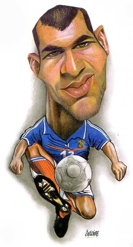 ZIDANE - Caricaturiste Et Caricature