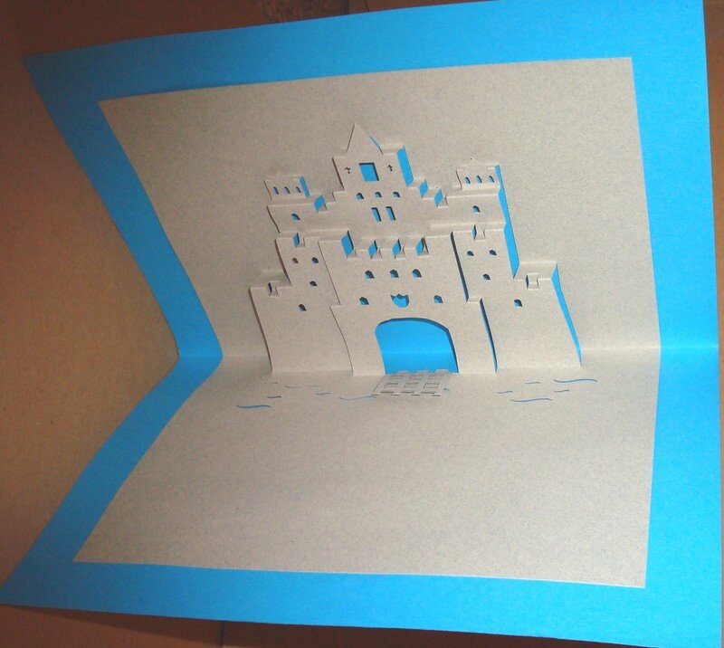 Chateau Photo De Kirigami Miss Bricolette