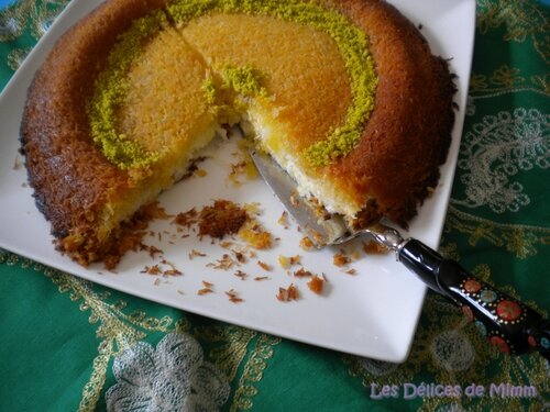 Knafeh Knefeh Ou Le Cheesecake Libanais Les Delices De Mimm