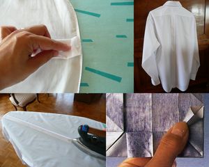 Pour booster le repassage des chemises : rinçage à l'amidon et vitesse  d'essorage réduite - La maison de Marthe & Marie