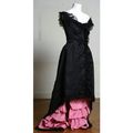 Robe Flamenco créée par Balenciaga Haute Couture, griffée et numérotée 62272. vers 1958