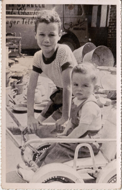 Jean-Paul et Jojo ca 1956