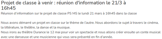 projet
