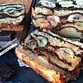 Croque cake choco/banane