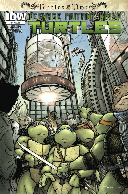 IDW TMNT turtles in time 04