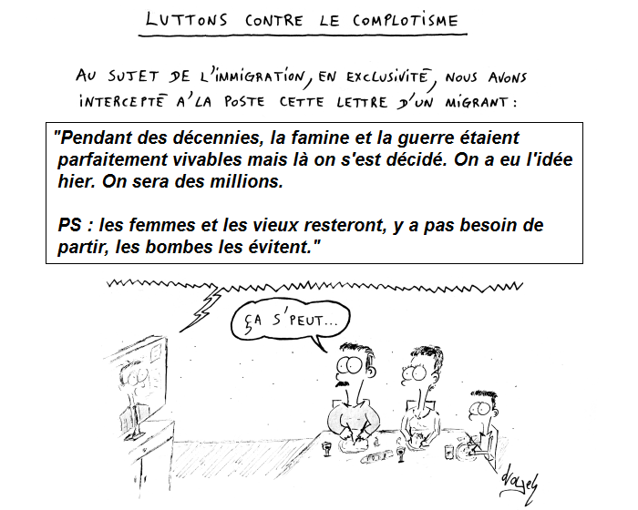 Rituel - Luttons contre le complotisme immigration