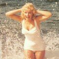Mai 1957, amagansett beach, marilyn par shaw