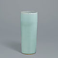 A fine and very rare longquan celadon cylindrical vase, southern song dynasty (1127–1279)