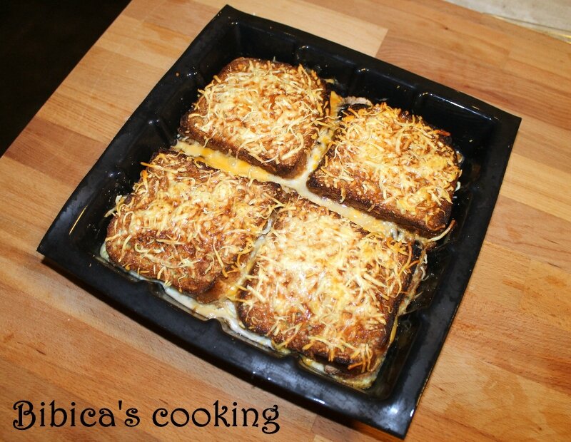 Croque-tablette aux champignons