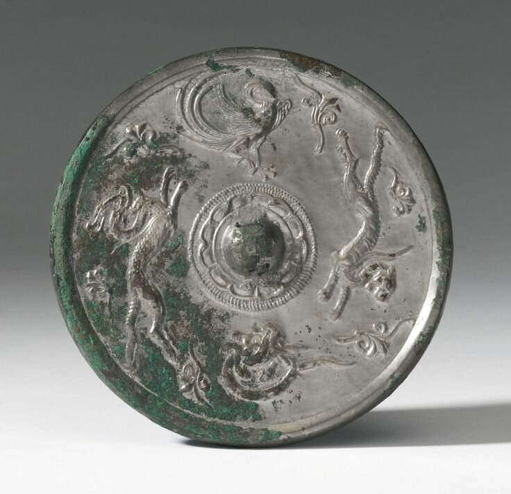 A bronze 'Spirits of the Four Directions' mirror, Tang Dynasty - Alain ...