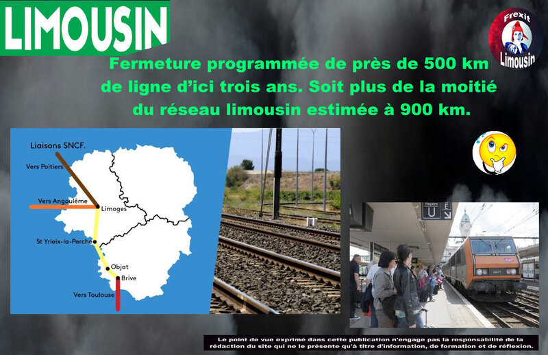 ACT LIMOUSIN FERMETURE LIGNES SNCF