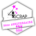 5ème anniversaire de 4enscrap - jour 3