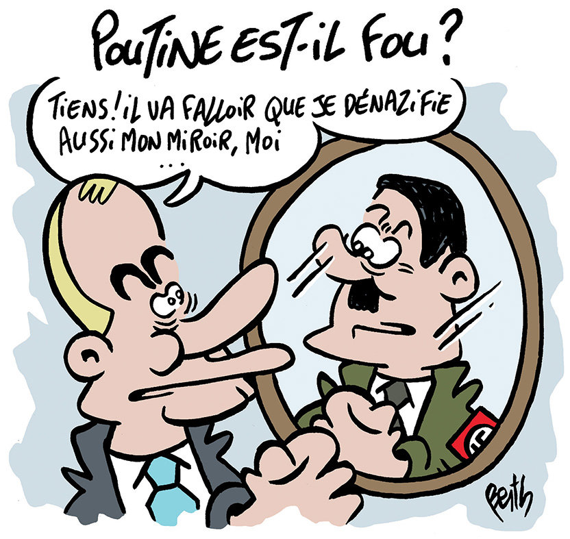 Poutine est-il fou ? - C'est facile de se moquer