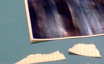 152_Noël et Nouvel an_ Carte Blanc Bleu Argent (20B)