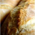 Baguettes monge au levain ...ou presque 