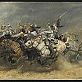 Morot, Rezonville, 16 août 1870, la charge des cuirassiers, 1887