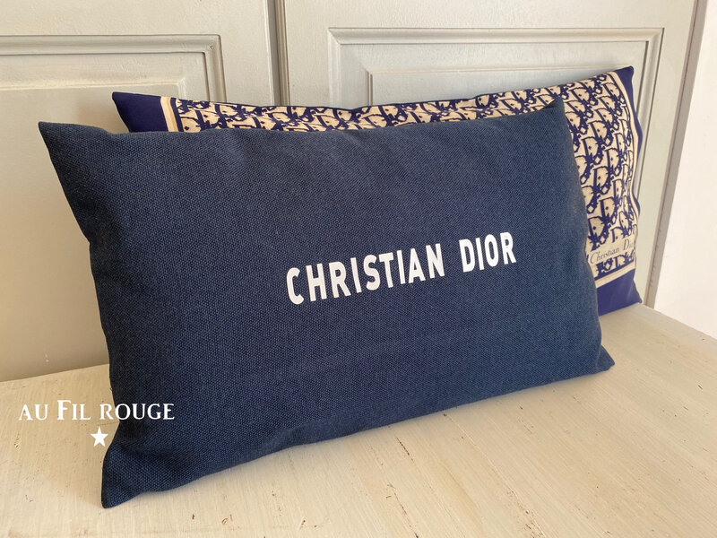 Coussins Christian Dior