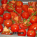 Tomates cerises rôties aux fines herbes